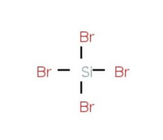 Silicon(IV) bromide (CAS 7789-66-4) - chemical structure image