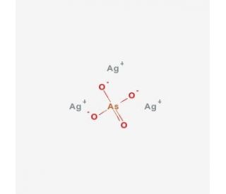 Silver arsenate (CAS 13510-44-6) - chemical structure image