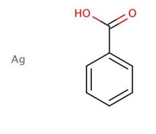 Silver benzoate (CAS 532-31-0) - chemical structure image
