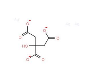 Silver(I) citrate (CAS 206986-90-5) - chemical structure image