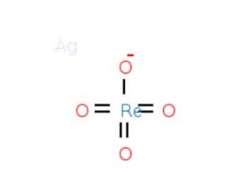 Silver(I) perrhenate (CAS 20654-56-2) - chemical structure image