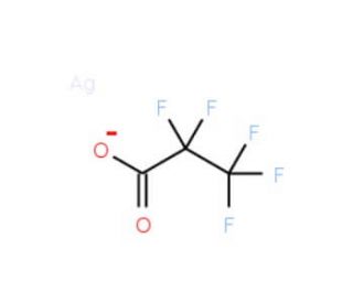 Silver pentafluoropropionate (CAS 509-09-1) - chemical structure image