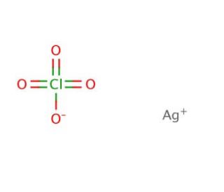 Silver perchlorate, anhydrous (CAS 7783-93-9) - chemical structure image