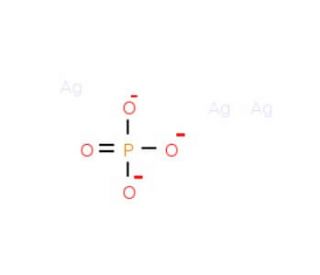 Silver phosphate (ortho) (CAS 7784-09-0) - chemical structure image