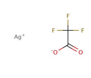 Silver trifluoroacetate (CAS 2966-50-9) - chemical structure image