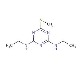 Simetryn (CAS 1014-70-6) - chemical structure image
