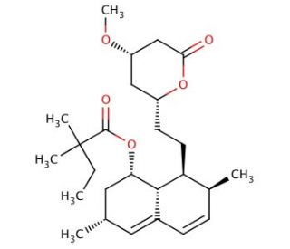 Simvastatin 4&prime;-Methyl Ether - chemical structure image