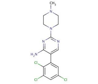 Sipatrigine (CAS 130800-90-7) - chemical structure image