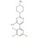 Sipatrigine (CAS 130800-90-7) - chemical structure image