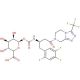 Sitagliptin Carbamoyl β-D-Glucuronide (CAS 940002-59-5) - chemical structure image