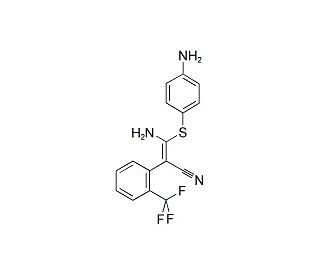 SL-327 (CAS 305350-87-2) - chemical structure image