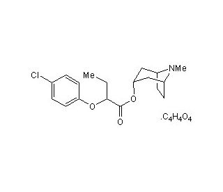 SM-21 maleate (CAS 155058-71-2) - chemical structure image