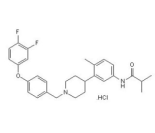 SNAP 94847 hydrochloride (CAS 487051-12-7) - chemical structure image