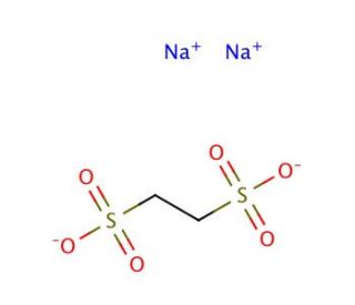 Sodium 1,2-ethanedisulfonate (CAS 5325-43-9) - chemical structure image