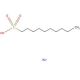 Sodium 1-decanesulfonate (CAS 13419-61-9) - chemical structure image