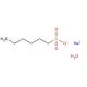 Sodium 1-hexanesulfonate monohydrate (CAS 207300-91-2) - chemical structure image