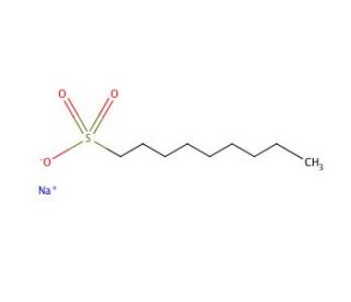 Sodium 1-nonanesulfonate (CAS 35192-74-6) - chemical structure image