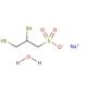 Sodium 2,3-dimercaptopropanesulfonate monohydrate (CAS 207233-91-8) - chemical structure image