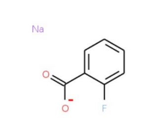 Sodium 2-fluorobenzoate (CAS 490-97-1) - chemical structure image