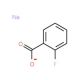 Sodium 2-fluorobenzoate (CAS 490-97-1) - chemical structure image