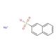 Sodium 2-naphthalenesulfonate (CAS 532-02-5) - chemical structure image