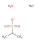 Sodium 2-propanesulfonate monohydrate (CAS 304851-99-8) - chemical structure image