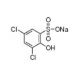 Sodium 3,5-dichloro-2-hydroxybenzenesulfonate (CAS 54970-72-8) - chemical structure image