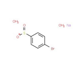 Sodium 4-bromobenzene-1-sulphinate dihydrate (CAS 175278-64-5) - chemical structure image
