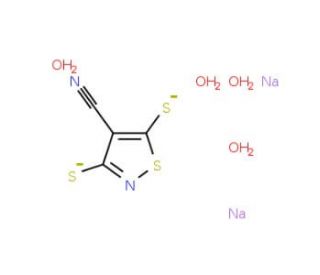 Sodium 4-cyanoisothiazole-3,5-bis(thiolate) - chemical structure image