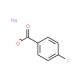 Sodium 4-fluorobenzoate (CAS 499-90-1) - chemical structure image
