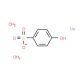 Sodium 4-hydroxybenzenesulfonate dihydrate (CAS 10580-19-5) - chemical structure image