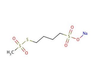 Sodium (4-Sulfonatobutyl)methanethiosulfonate (CAS 385398-78-7) - chemical structure image