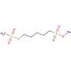 Sodium (5-Sulfonatopentyl)methanethiosulfonate (CAS 385398-80-1) - chemical structure image