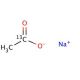 Sodium acetate-1-(13-C) (CAS 23424-28-4) - chemical structure image
