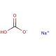 Sodium bicarbonate (CAS 144-55-8) - chemical structure image