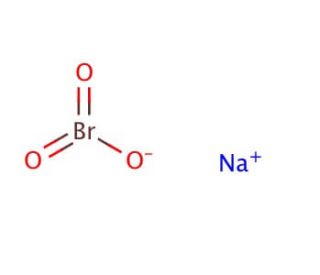 Sodium bromate (CAS 7789-38-0) - chemical structure image