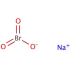 Sodium bromate (CAS 7789-38-0) - chemical structure image