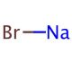 Sodium bromide (CAS 7647-15-6) - chemical structure image