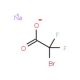 Sodium bromodifluoroacetate (CAS 84349-27-9) - chemical structure image