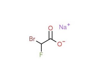 Sodium bromofluoroacetate (CAS 70395-36-7) - chemical structure image