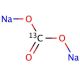 Sodium carbonate-13C (CAS 93673-48-4) - chemical structure image