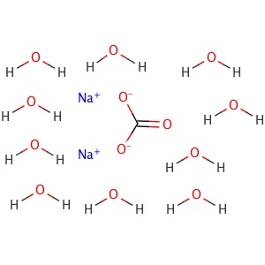 Sodium Carbonate (Washing Soda Na,Co,-10H,0 Sodium carbonate is