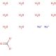 Sodium carbonate decahydrate (CAS 6132-02-1) - chemical structure image