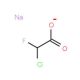 Sodium chlorofluoroacetate (CAS 70395-35-6) - chemical structure image