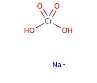 Sodium chromate (CAS 7775-11-3) - chemical structure image
