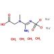 Sodium creatine phosphate dibasic tetrahydrate (CAS 922-32-7) - chemical structure image