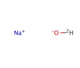 Sodium deuteroxide (CAS 14014-06-3) - chemical structure image
