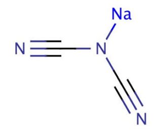 Sodium dicyanamide (CAS 1934-75-4) - chemical structure image