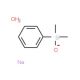 Sodium dimethylphenylsilanolate - chemical structure image