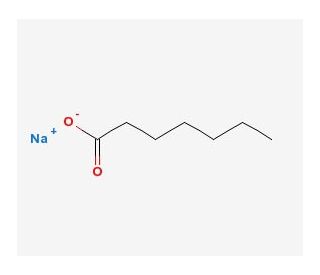 Sodium Heptanoate (CAS 10051-45-3) - chemical structure image